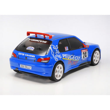 Tamiya 47513 1/10 Peugeot 306 Maxi BT-01 Limited Edition Blue Painted Body RC Car Kit